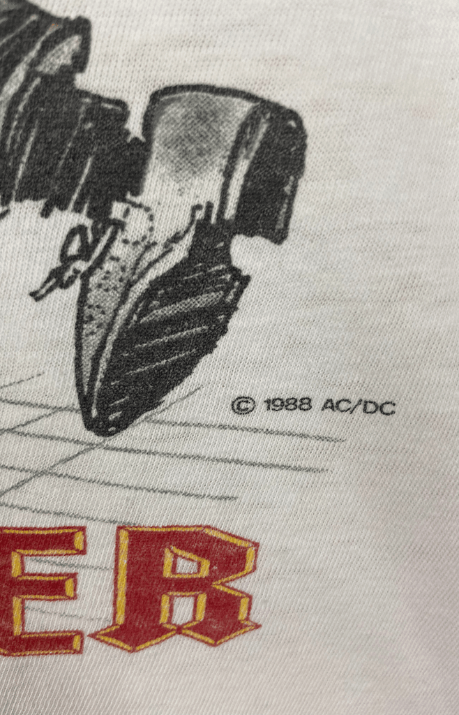 ACDC Heat Seeker Tour Shirt 1988