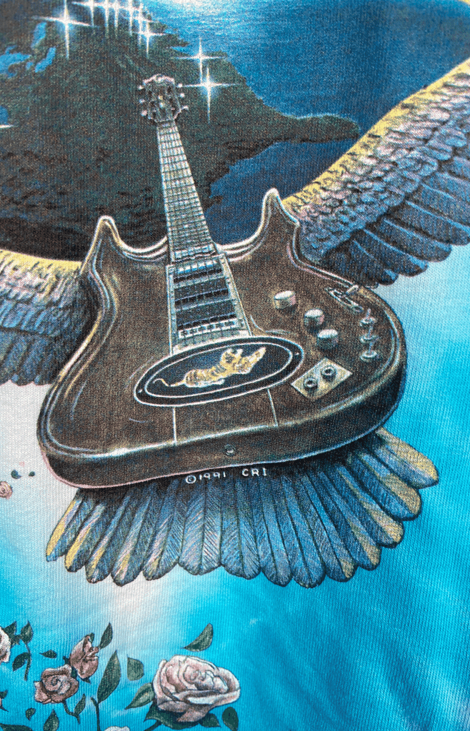 Jerry Garcia Grateful Dead Tour Shirt 1991