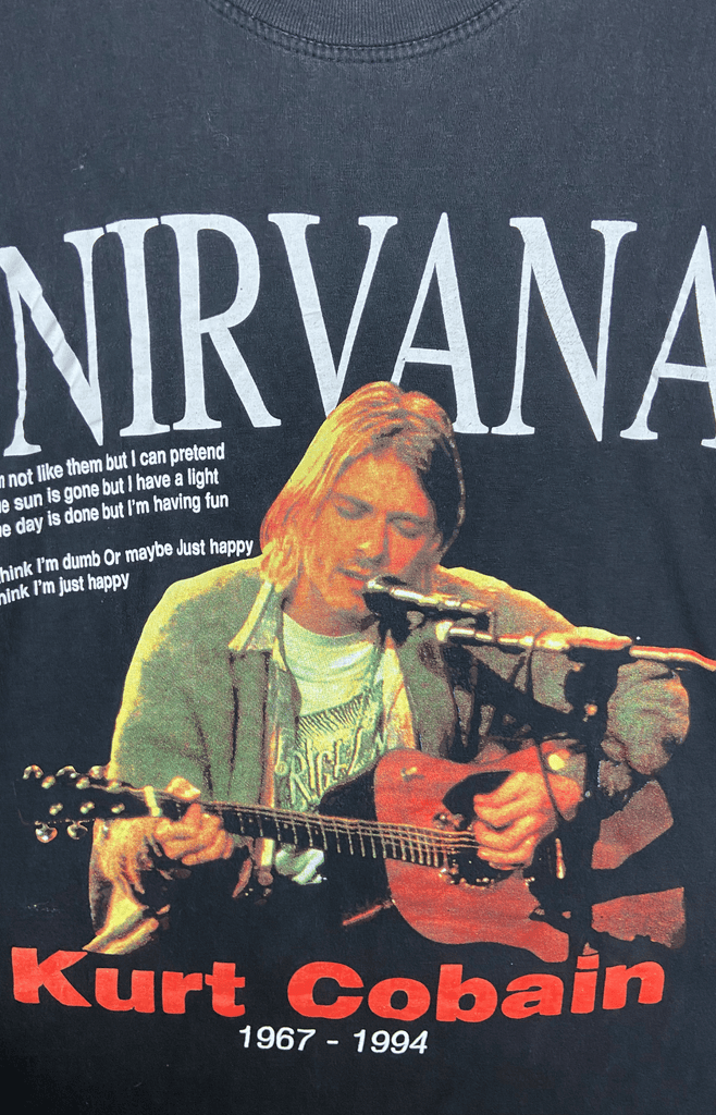 Nirvana Kurt Cobain Memorial Shirt