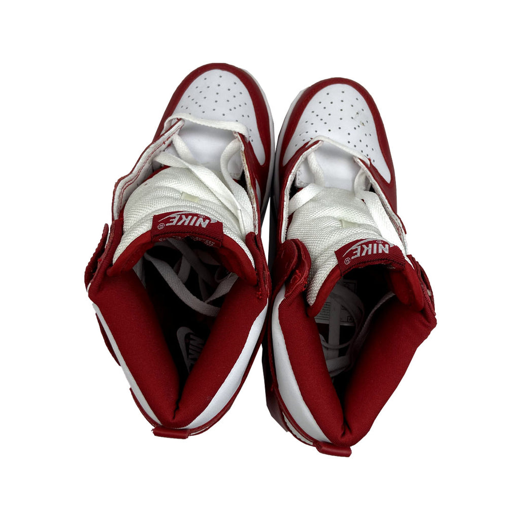 Nike Dunk High White/Varsity Red 2002